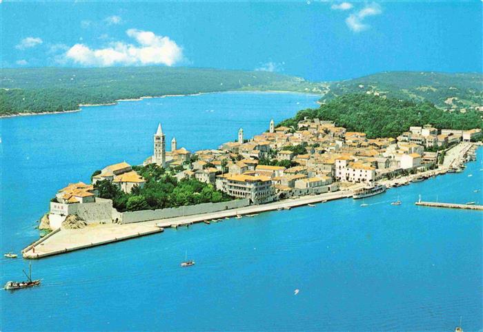 Rab  Croatia Fliegeraufnahme