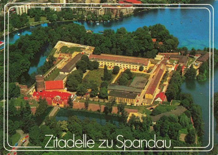Spandau Zitadelle Fliegeraufnahme