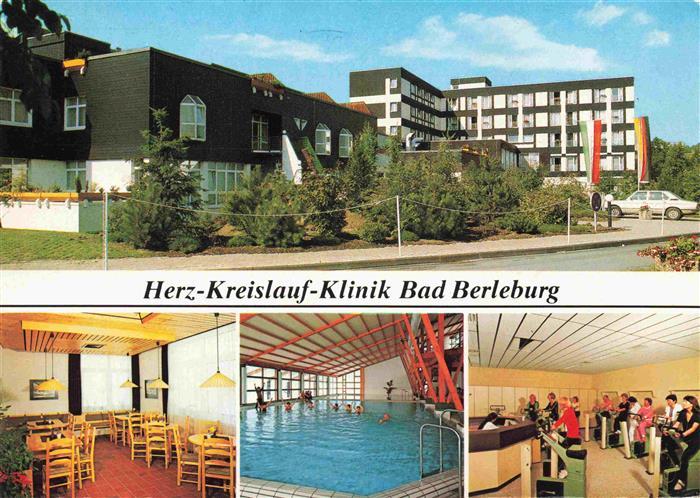 Bad Berleburg Herz Kreislauf Klinik Speisesaal Hallenbad Rezeption