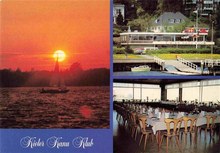 KIEL CITY Panorama Kieler Kanu Klub Speisesaal