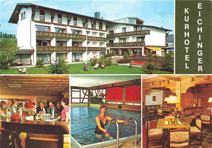 BAD WoeRISHOFEN Kurhotel Eichinger Bar Hallenbad Gastraum