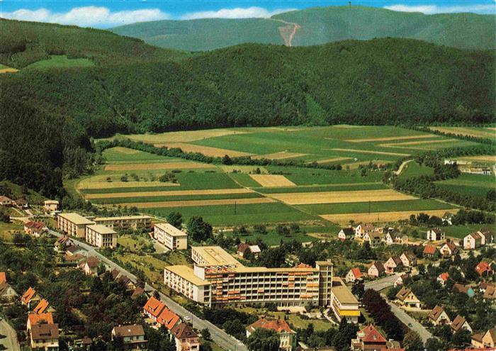 BAD SOODEN-ALLENDORF Werra Kurklinik Fliegeraufnahme