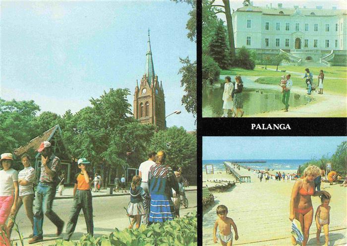 Palanga Seebad Polaga Lithuania Vytauto Gatte Gintaro muziejus Botanikos parke P