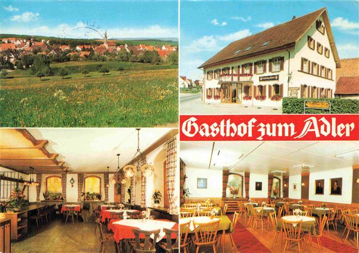 Doeggingen Gasthof zum Adler Gastraeume Panorama
