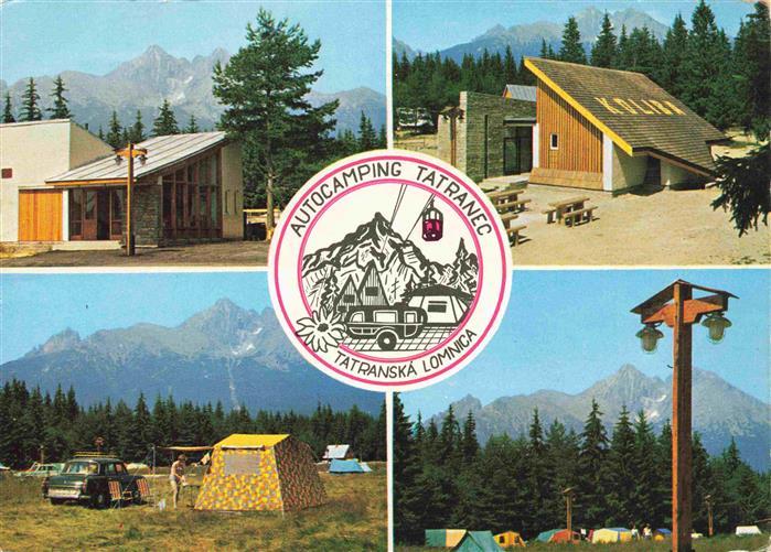 Vysoke Tatry Poprad SK Autocamping Tatranec Tatranska Lomnica
