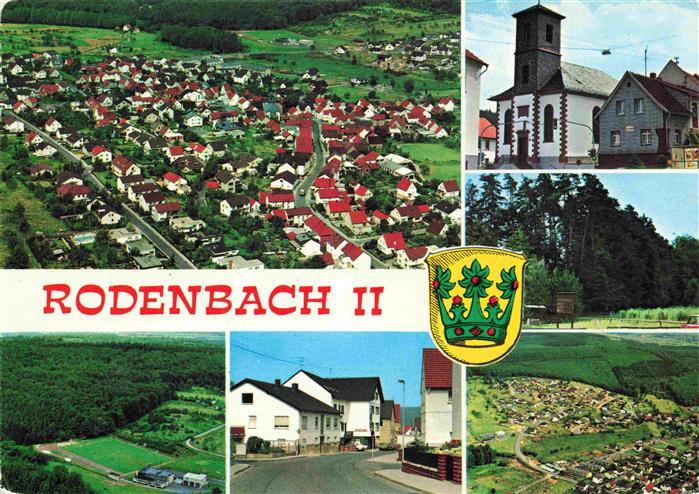 Rodenbach Buedingen Fliegeraufnahmen Ortspartien