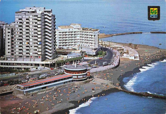 Puerto-de-la-Cruz Tenerife ES Avenida de Colon mit Hotels