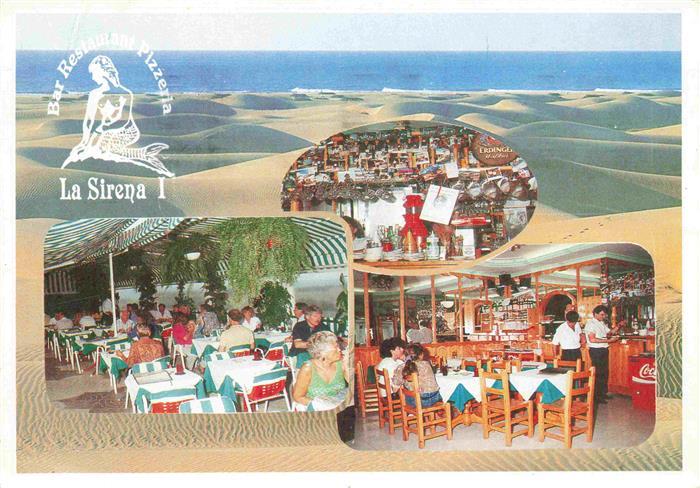 Gran Canaria ES Bar Restaurant La Serena Gastraeume Strandpromenade