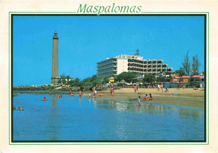 Maspalomas Gran Canaria ES Strand Hotel Leuchtturm