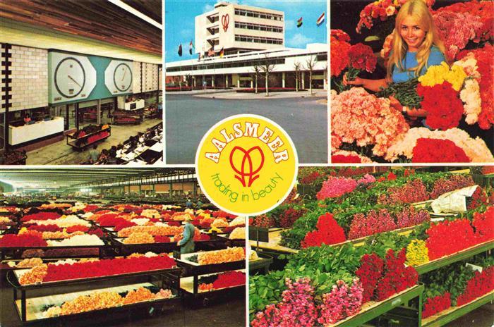 Aalsmeer Noord-Holland NL Cutflower section United Flower Markets Aalsmeer