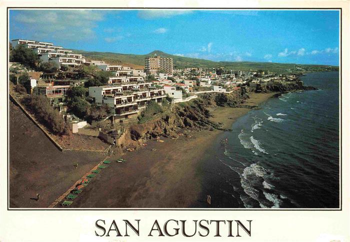 San Agustin Gran Canaria Morro Besudo Fliegeraufnahme
