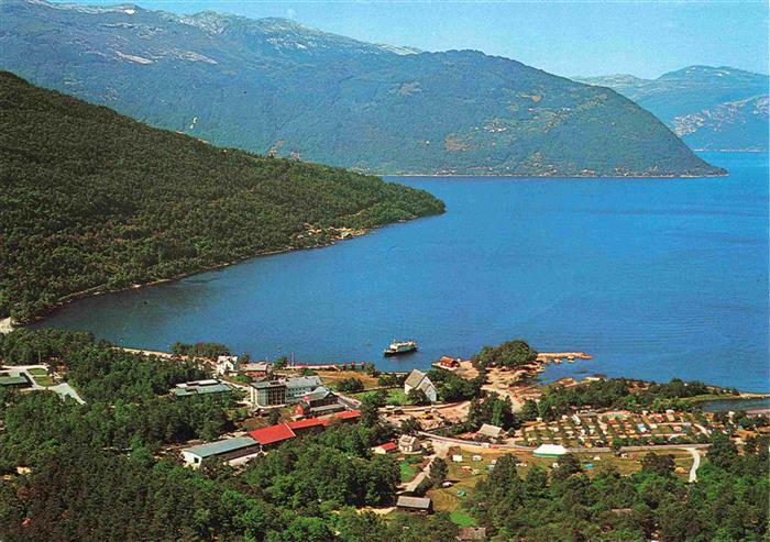 Kinsarvik Hardanger Fliegeraufnahme
