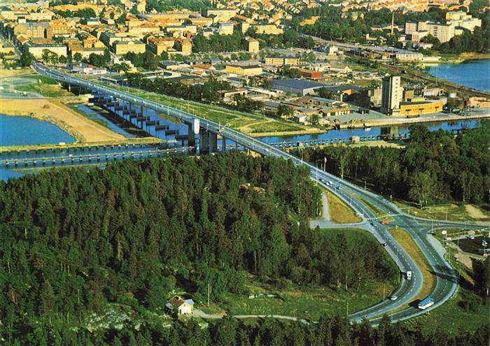 Vanersborg Fliegeraufnahme Dalbobron