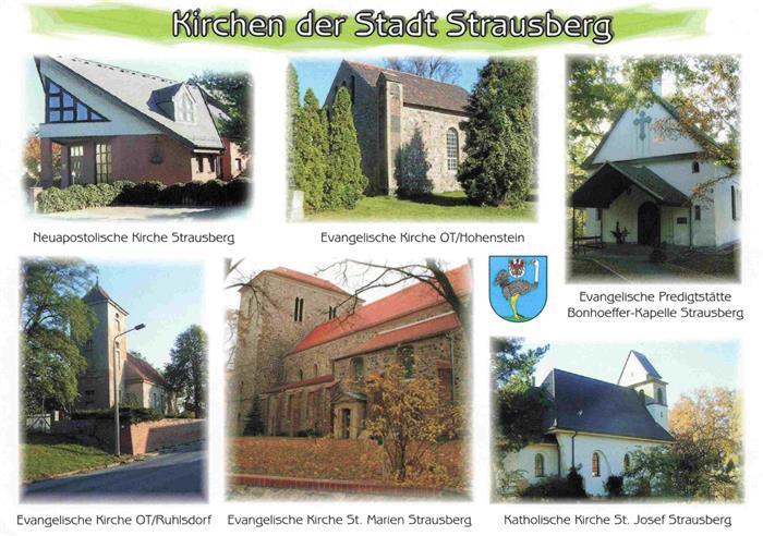 Strausberg Brandenburg Neuapostolisches Kirche Ev Kirche Hohenstein Ev Predigtst