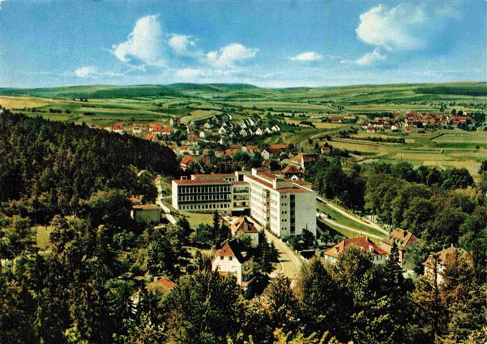 Bad Neustadt Saale Kuranstalt Fraenkische Saale Fliegeraufnahme