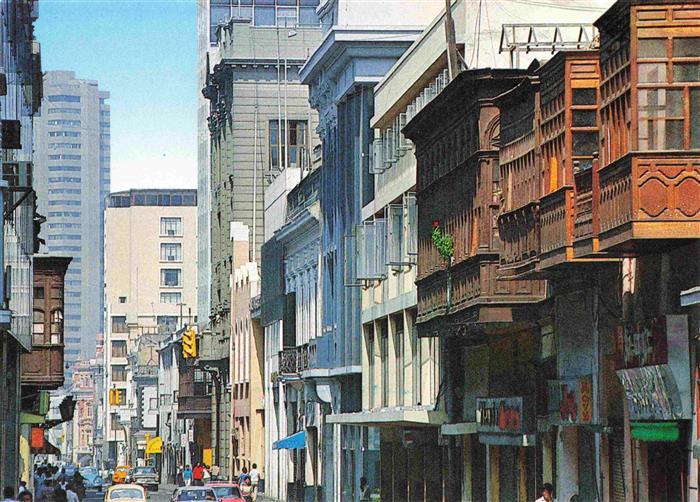 LIMA  Peru Lampa street
