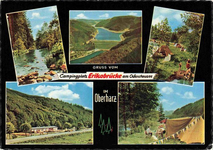 St Andreasberg Harz Zeltplatz und Gaststaette Erikabruecke am Oderstausee