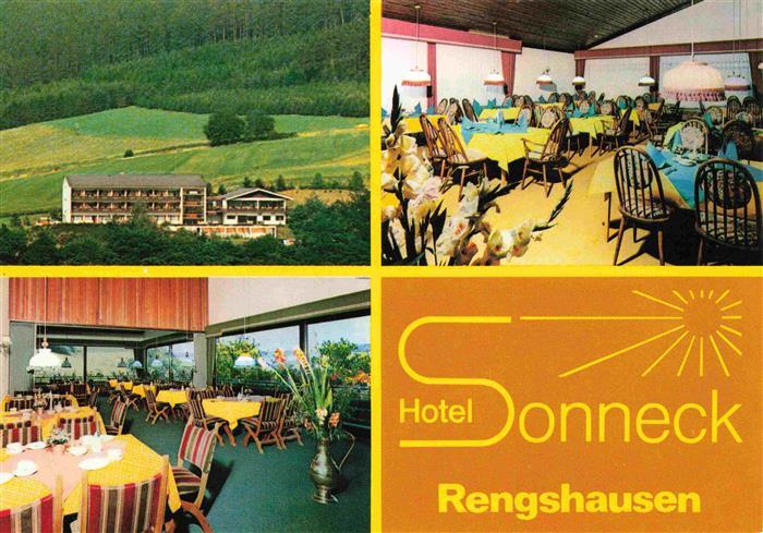 Rengshausen Knuellwald Hotel Sonneck Gastraeume