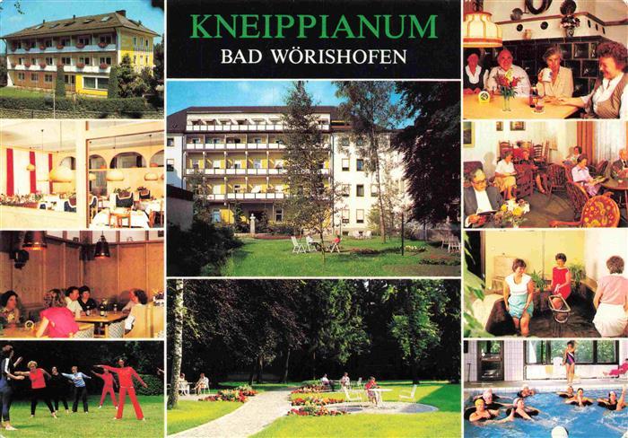 BAD WoeRISHOFEN Kneippianum Gastraeume Park Hallenbad Wassertreten Gymnastik