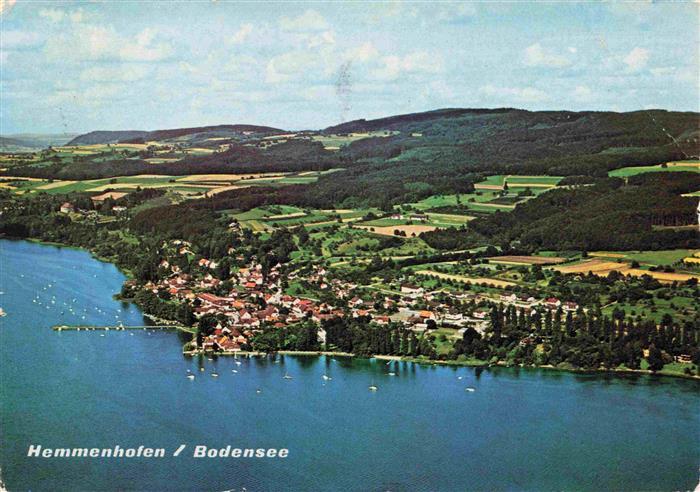 Hemmenhofen Bodensee Fliegeraufnahme