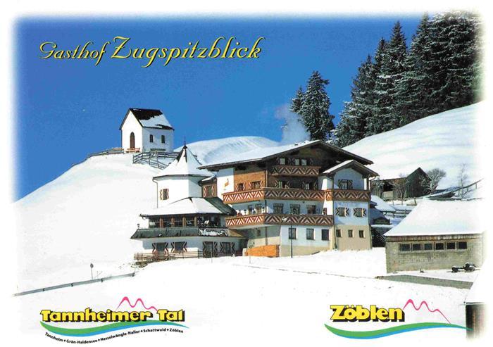 Zoeblen Berggasthof Zugspitzblick