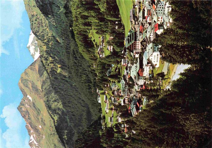 St Anton Arlberg Tirol AT Fliegeraufnahme
