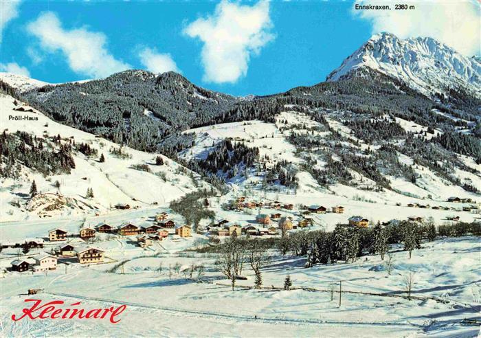 Kleinarl AT im Kleinarltal mit Ennskraxen