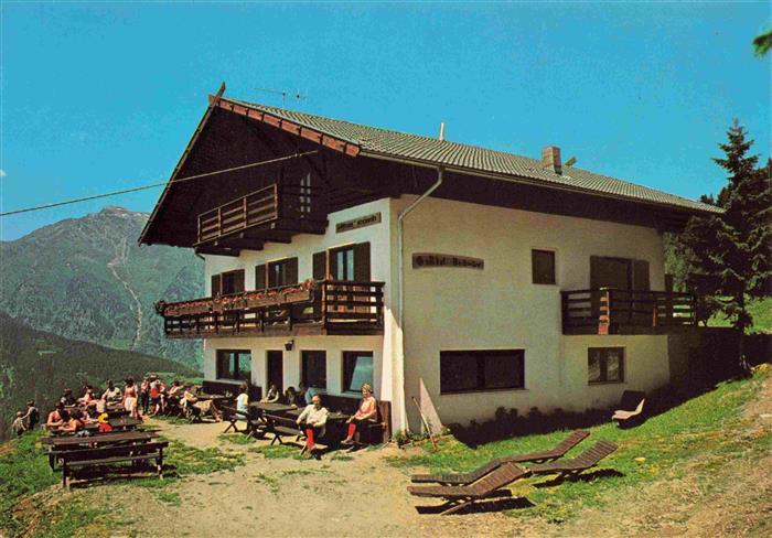Tall Schenna Suedtirol IT Gasthof Hochriss Terrasse