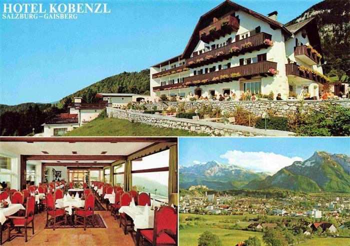 Gaisberg 1286m Salzburg AT Hotel Kobenzl Restaurant Panorama Alpen