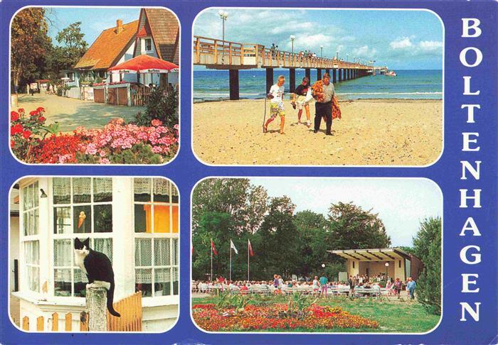 Boltenhagen Ostseebad Kastanienplatz Seebruecke Kurkonzert