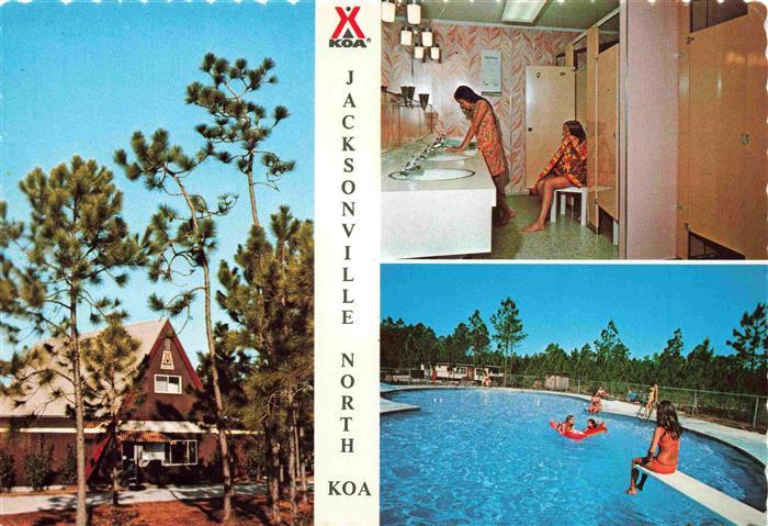 Kingsland Georgia Florida Line Koa Bright Acres Modern Camping Swimming Pool