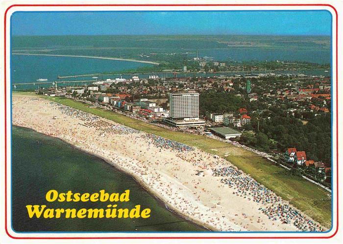 Warnemuende Ostseebad Kuestenpanorama Strand Hotels