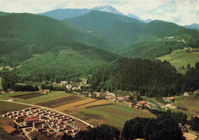 Eisenaerzt Panorama Feriendorf Maria Eck mit Hochfelln