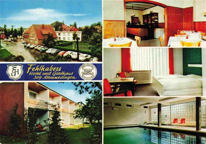Altenmedingen Fehlhabers Hotel und Gasthaus Restaurant Fremdenzimmer Hallenbad