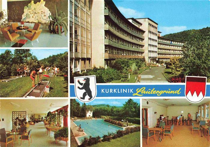 Schwabthal Schwabtal Bad Staffelstein Bayern Kurklinik Lautergrund Minigolf Frei