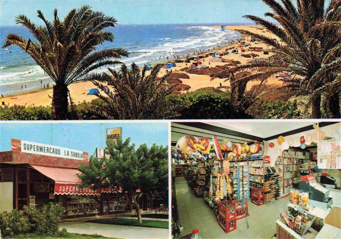 Playa del Ingles Gran Canaria ES Playa Centro Comercial La Sandia
