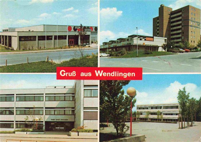 Wendlingen Neckar Sporthalle Gymnasium