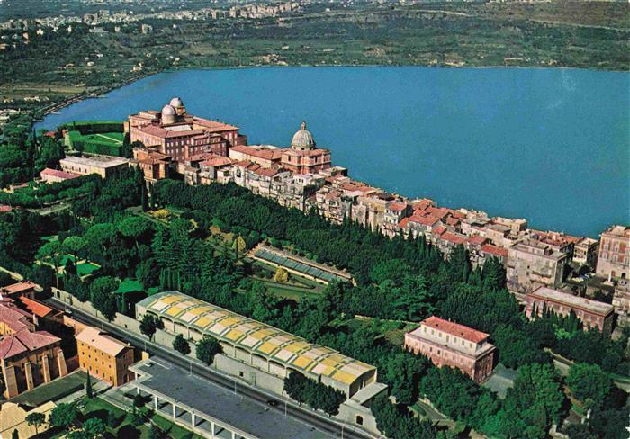 Castel Gandolfo Latium Fliegeraufnahme