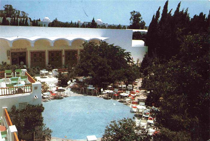 Hammamet Tunesie Hotel Les Orangers Restaurant Terrasse