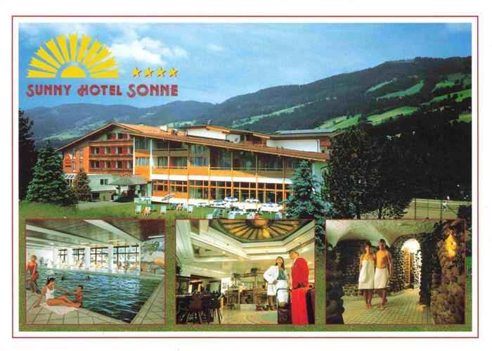 Kirchberg Tirol AT Sunny Hotel Sonne Hallenbad Foyer Wellness