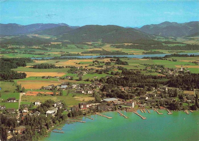 Seelach Klopeinersee Panorama Ferienort am See