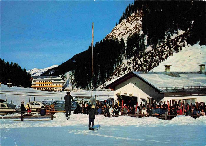 Pass Thurn 1273m AT Hotel Holzer mit Sesselbahn Resterhoehe Wintersportplatz Kit