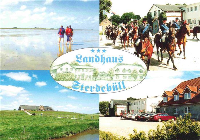 Sterdebuell Bordelum Akzent-Hotel Landhaus Sterdebuell Wattwanderung Hallig Fest