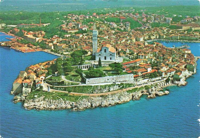 Rovinj Rovigno Istrien Croatia Panorama Halbinsel