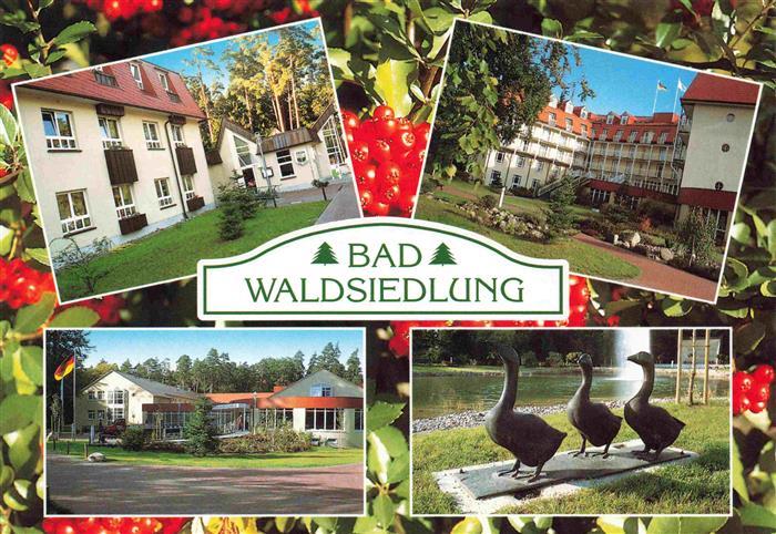 Wandlitz Bad Waldsiedlung Skulpturen Brandenburg-Klinik