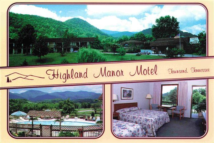 Townsend Tennessee Highland Manor Motel Swimming Pool