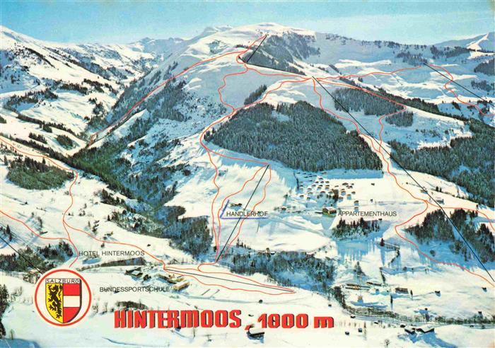 Hintermoos Maria Alm Steinernen Meer AT Panorama Skigebiet