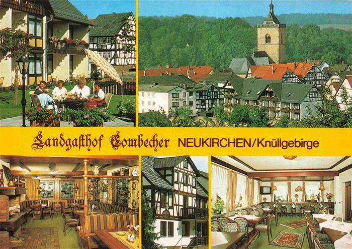 Neukirchen Knuellgebirge Landgasthof Combecher Kur- und Sporthotel Restaurant Al