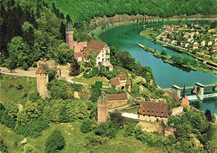 Hirschhorn Neckar Panorama Luftkurort