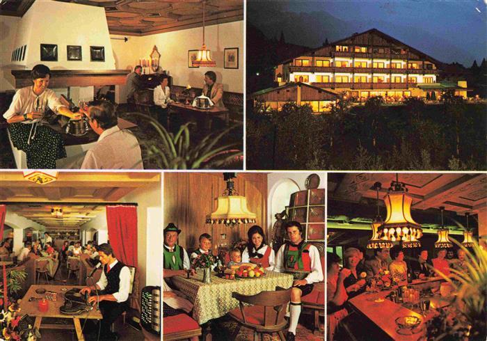 Tscherms Suedtirol IT Hotel Breitenberger Hof Restaurant Kaminzimmer
